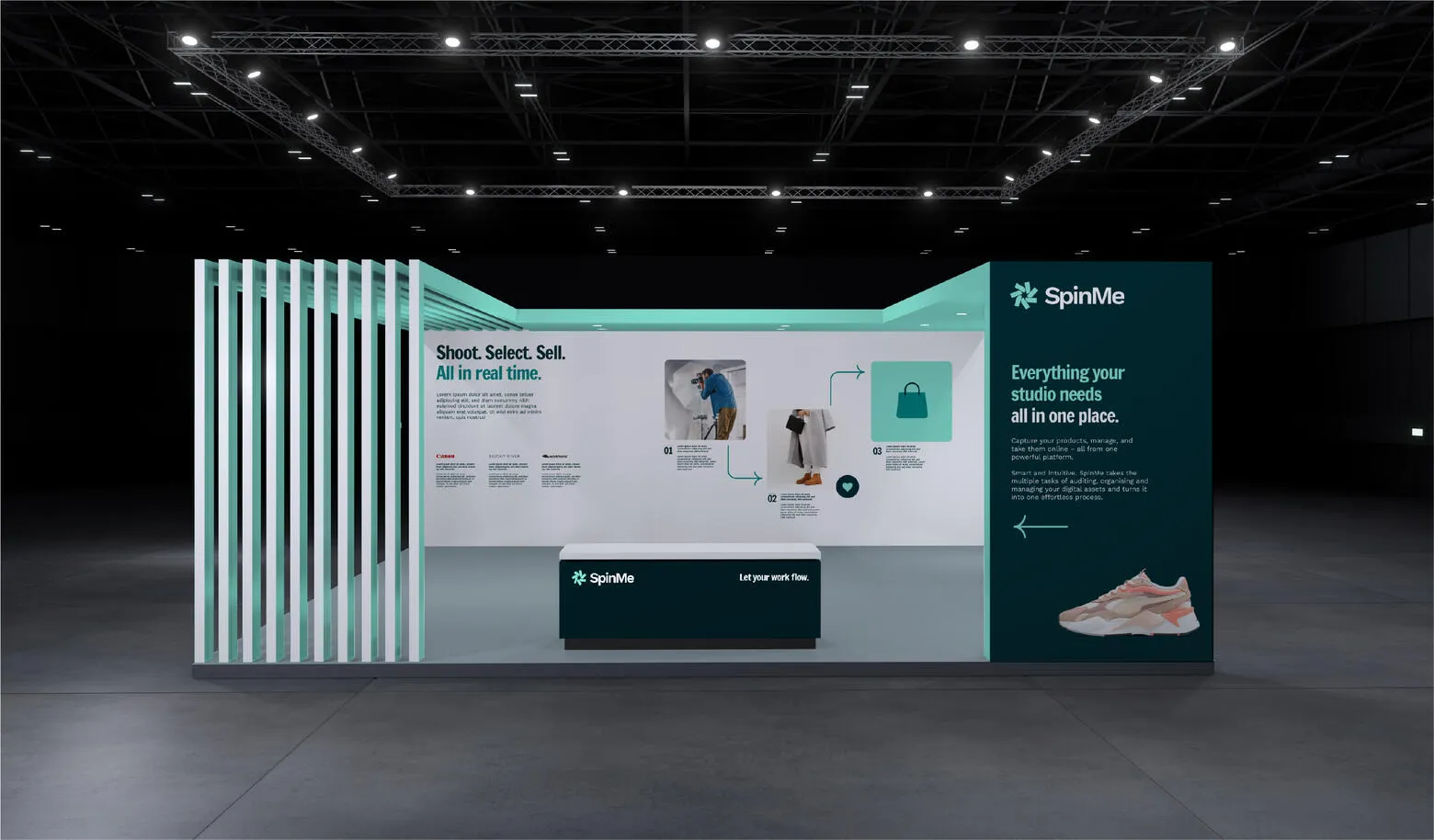 SpinMe Trade Stand